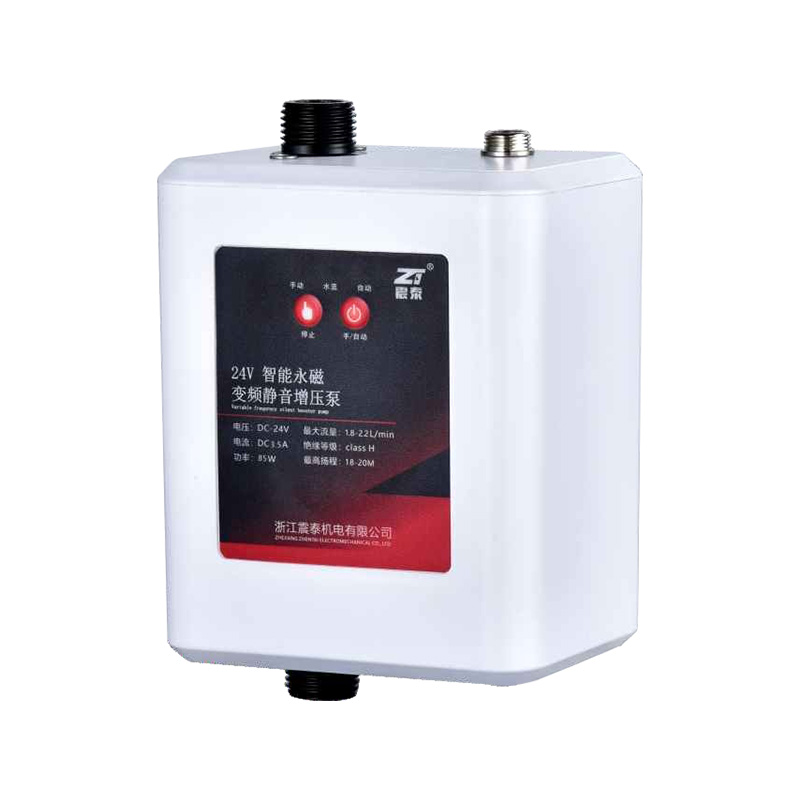 24V Cerdas Magnet Permanen Variabel Frekuensi Pompa Booster Diam