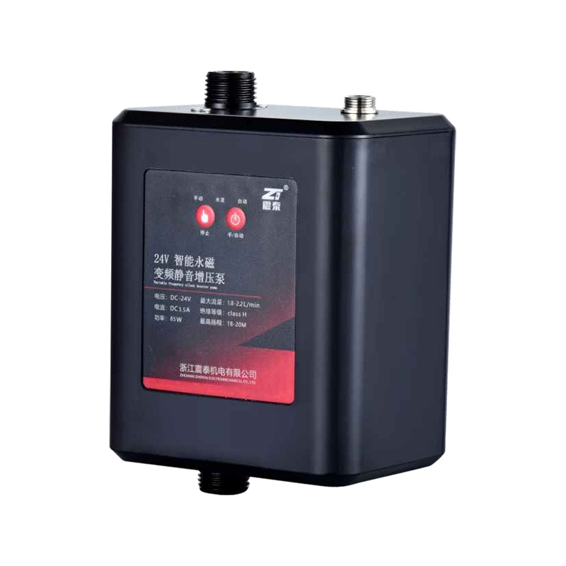24V Cerdas Magnet Permanen Variabel Frekuensi Pompa Booster Diam
